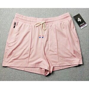 Fourlaps Stratus Shorts Womens Large Pink Heather Quick Dry Workout Lightweight